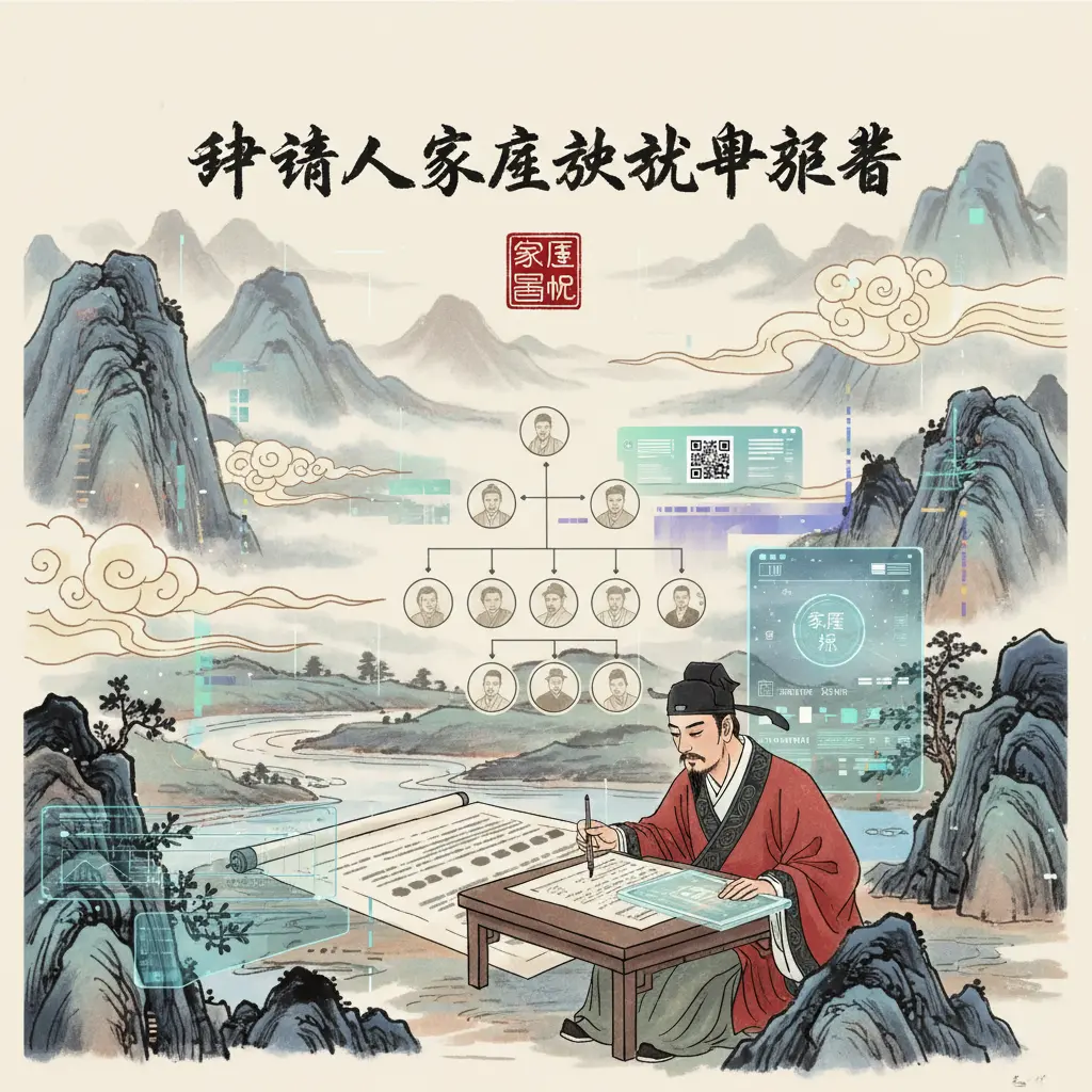 家庭情況 - 申請人家庭狀況申報書