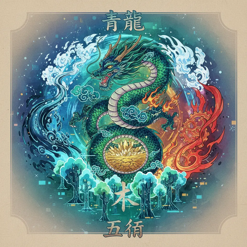 五行 - 青龍