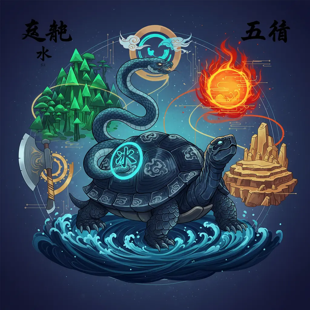 五行 - 玄武