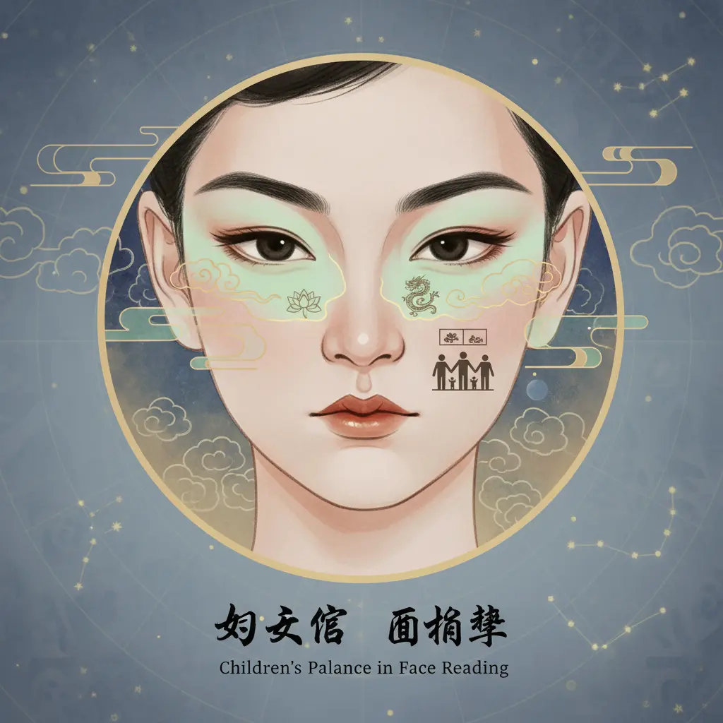 面相學 - 子女宮