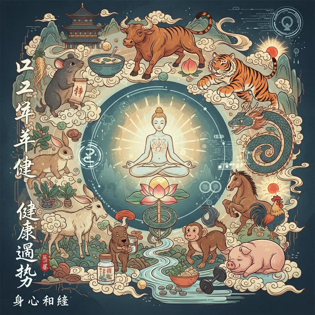 健康運勢 - 十二生肖