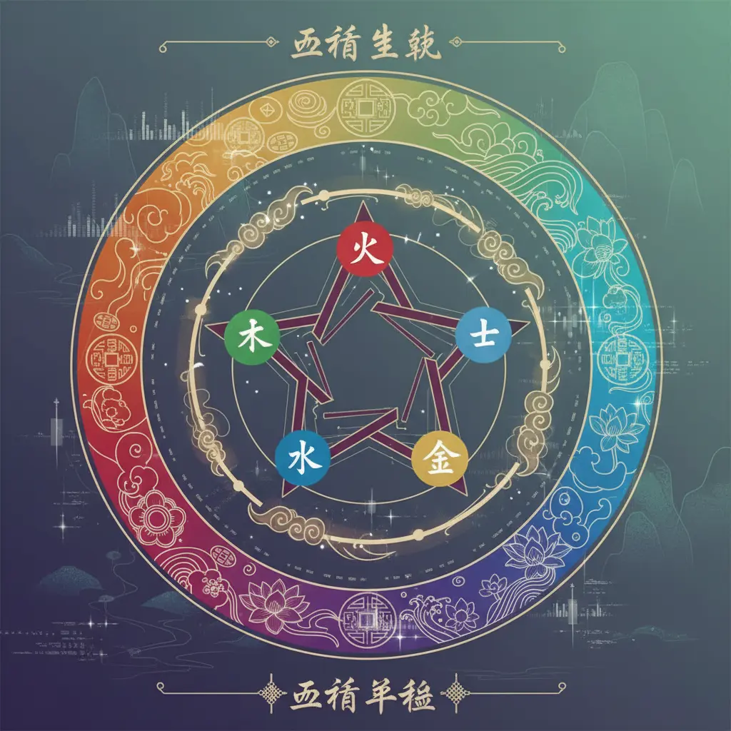 五行平衡 - 五行生剋