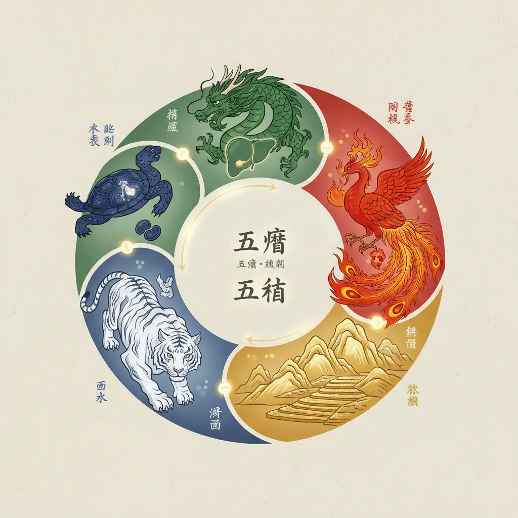 五行 - 五臟