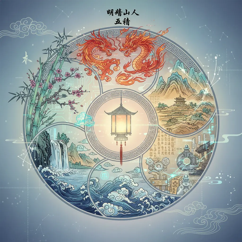 明燈山人 - 五行