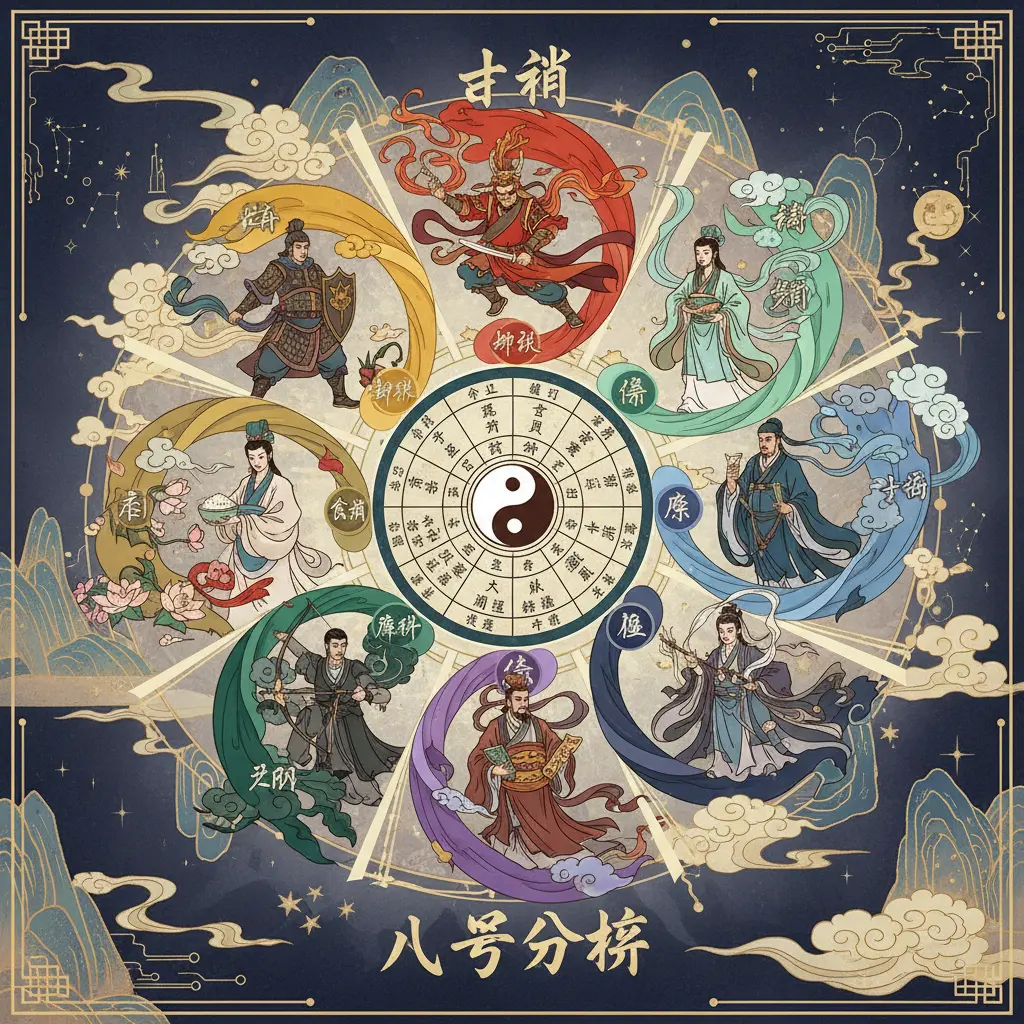 八字分析 - 十神