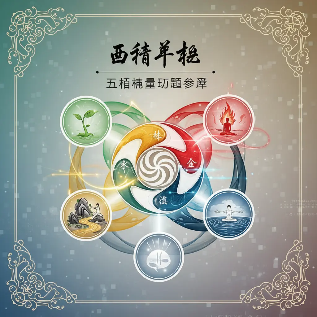 五行平衡 - 五行能量調整參考