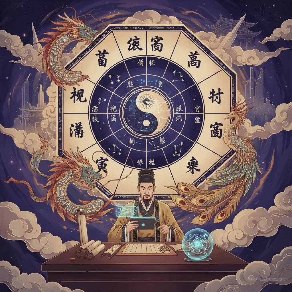 紫微鬥數 - 命盤