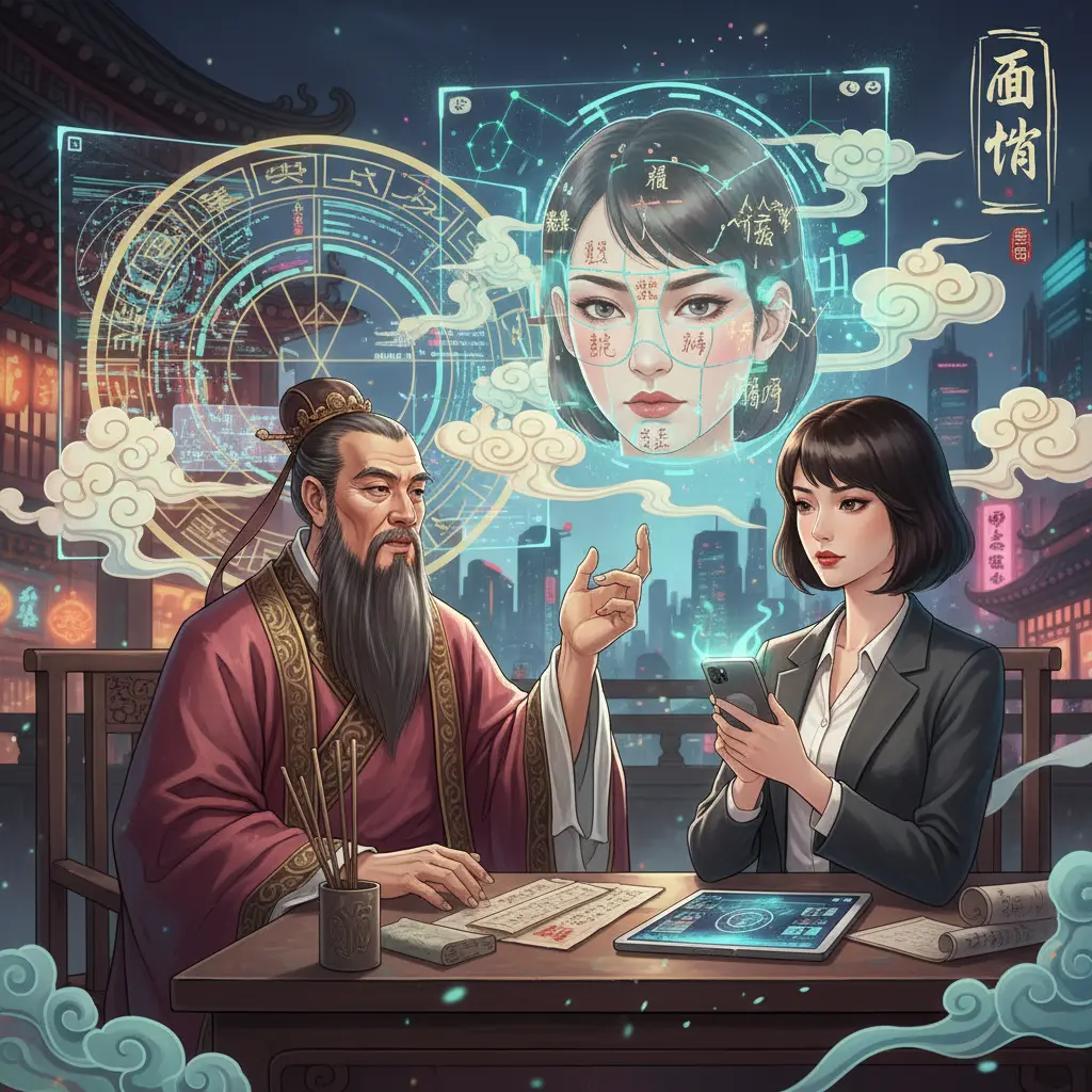 算命師 - 面相